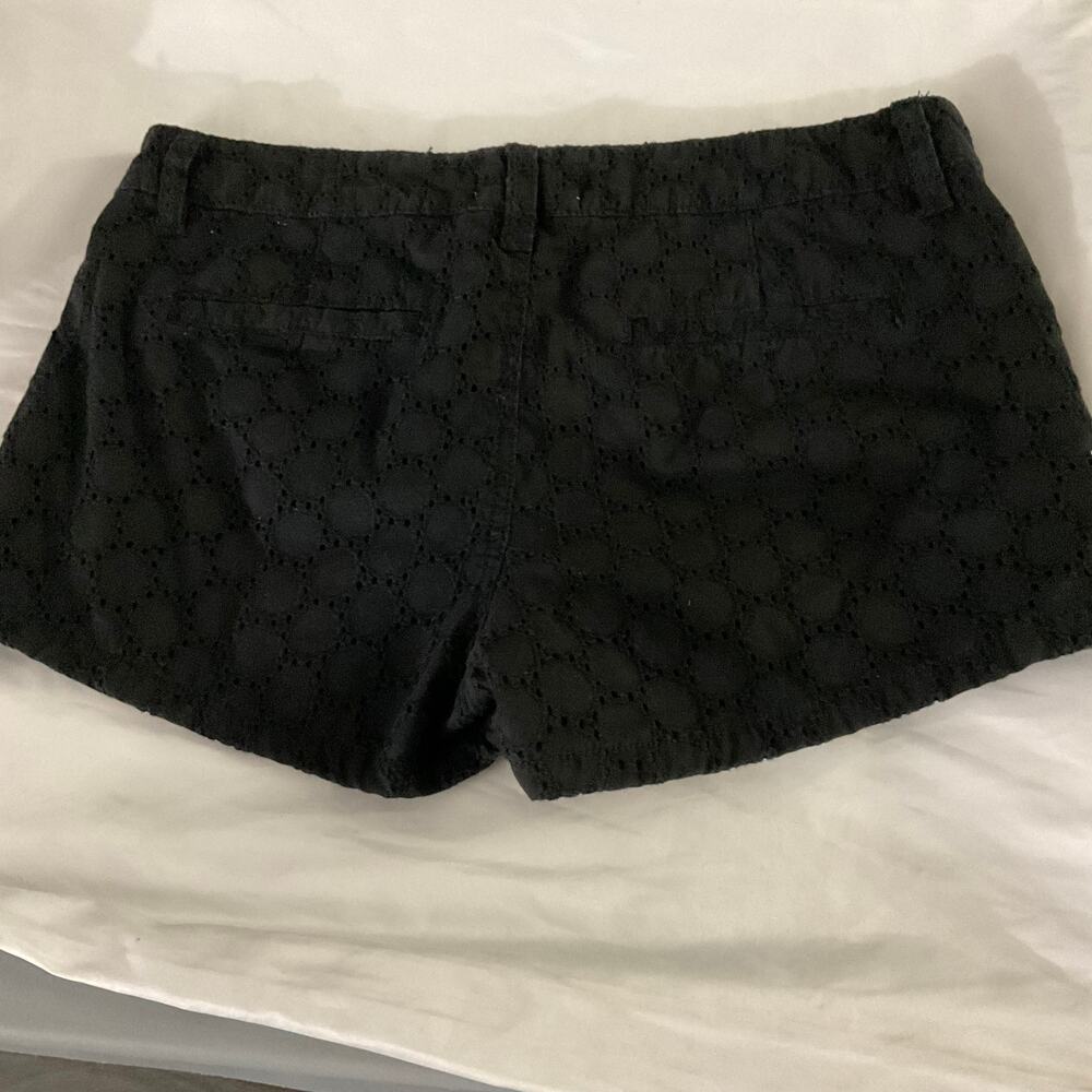 SO Clothing Black Lace Shorts Size 5 Juniors Boho Summer Preppy Festival Vacay